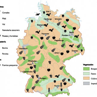 Germany Land Use map