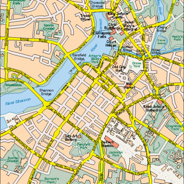 Limerick EPS map
