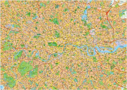 London Vector EPS Area